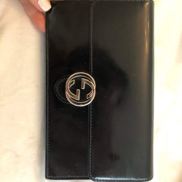 Gucci clutch/ crossbody bag with strap - Picture 1 of 12